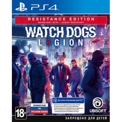 Watch Dogs Legion - Resistance Edition [PS4/PS5, русская версия]